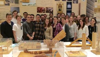 RWU architects visit Renzo Piano’s Foundation